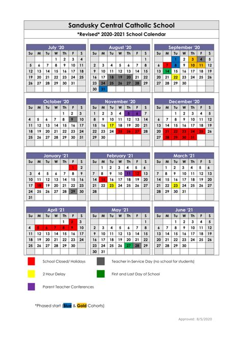 Sccs Calendar